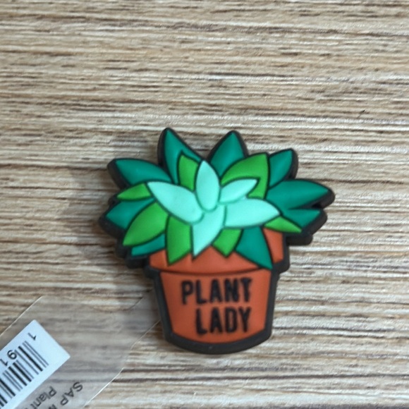 Crocs Charms Set Of 9 Plant Lady Succulent - Picture 2 of 6